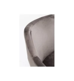 Krzesło BLACK MODE 87 cm welwet szary