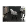 Krzesło designerskie The Dutch Comfort aksamitny szary
