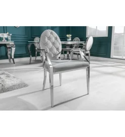 Krzesło Modern Barock Szare