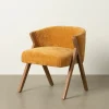Krzesło MORTEZ 68 cm naturalne żółte