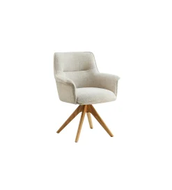 Krzesło obrotowe LE GRAND chenille beige