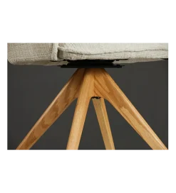 Krzesło obrotowe LE GRAND chenille beige