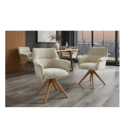 Krzesło obrotowe LE GRAND chenille beige