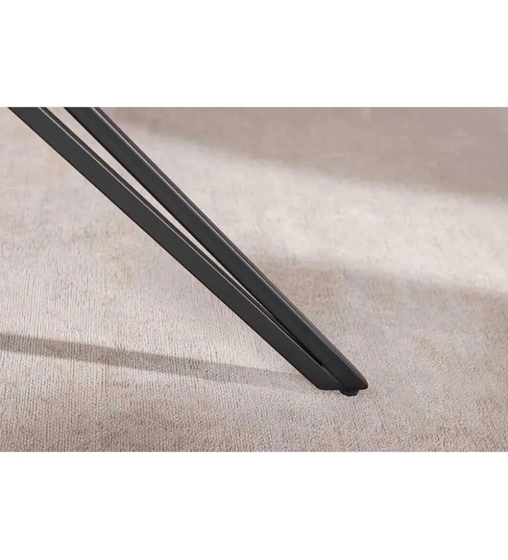 Krzesło obrotowe PROMETHEUS 88 cm 180 stopni welwet petrol