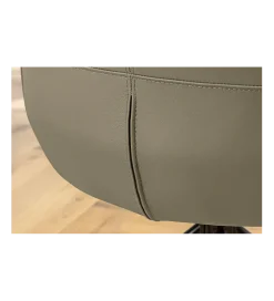 Krzesło obrotowe SIGNATURE skórzany taupe