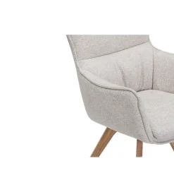 Krzesło obrotowe VOUGE beżowy