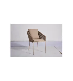 Krzesło ogrodowe CYPRUS 82 cm beżowe