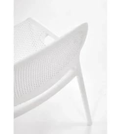 Krzesło ogrodowe K532 80 cm białe