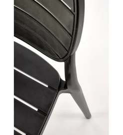 Krzesło ogrodowe K529 83 cm czarne