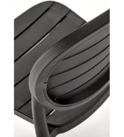 Krzesło ogrodowe K529 83 cm czarne