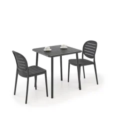 Krzesło ogrodowe K529 83 cm czarne