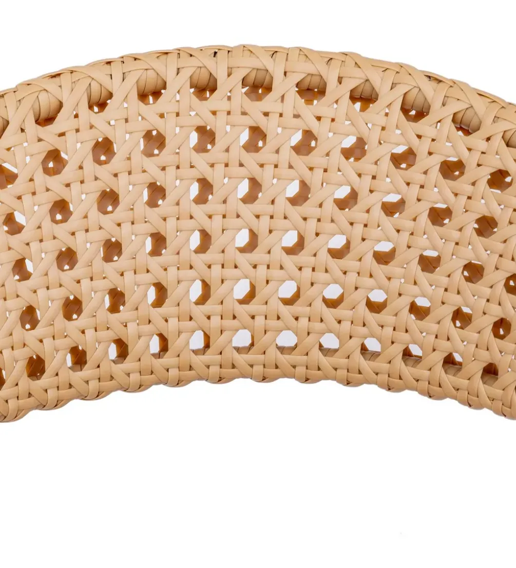 Krzesło ogrodowe NIVA 81 cm naturalne czarne