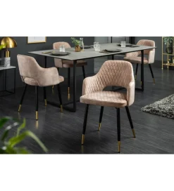 Krzesło Paris Velvet Greige