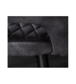 Krzesło Paris Velvet Szare