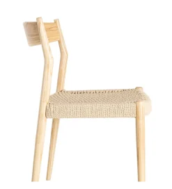 Krzesło PATER 82 cm drewno jesion naturalne