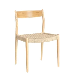Krzesło PATER 82 cm drewno jesion naturalne