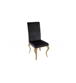 Krzesło TRENTINO Modern Barock czarne