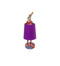 Lampa stołowa ANIMAL RABBIT 50 cm fioletowa