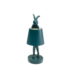 Lampa stołowa ANIMAL RABBIT LED 29 cm niebieska