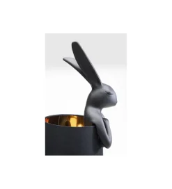 Lampa stołowa Animal Rabbit 68 cm czarna