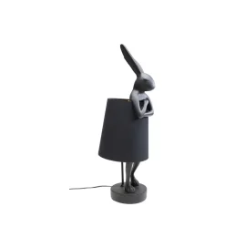 Lampa stołowa Animal Rabbit 68 cm czarna
