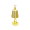 Lampa stołowa ANIMAL RABBIT 29 cm złota