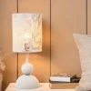 Lampa stołowa ATELIE 55 cm biała