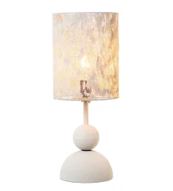 Lampa stołowa ATELIE 55 cm biała