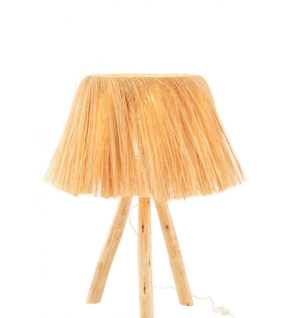 Lampa stołowa BAHAMAS 51 cm naturalna