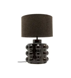 Lampa stołowa CALAMARO 58 cm klosz bouclé