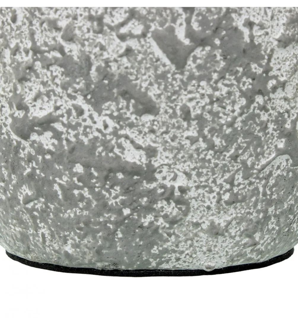 Lampa stołowa DADET 28 cm ceramika antyczna biała