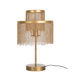 Lampa stołowa DANCEY 50 cm złota