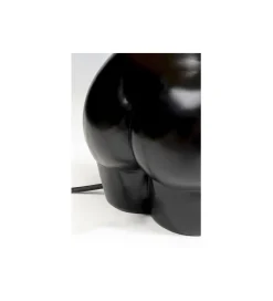 Lampa stołowa DONNA 48 cm czarna