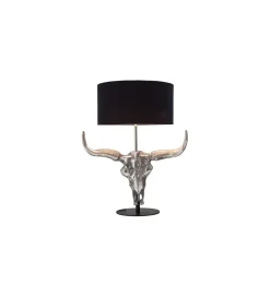 Lampa stołowa El Toro 68cm czarna