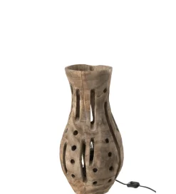 Lampa stołowa ELISABETH 48 cm naturalna