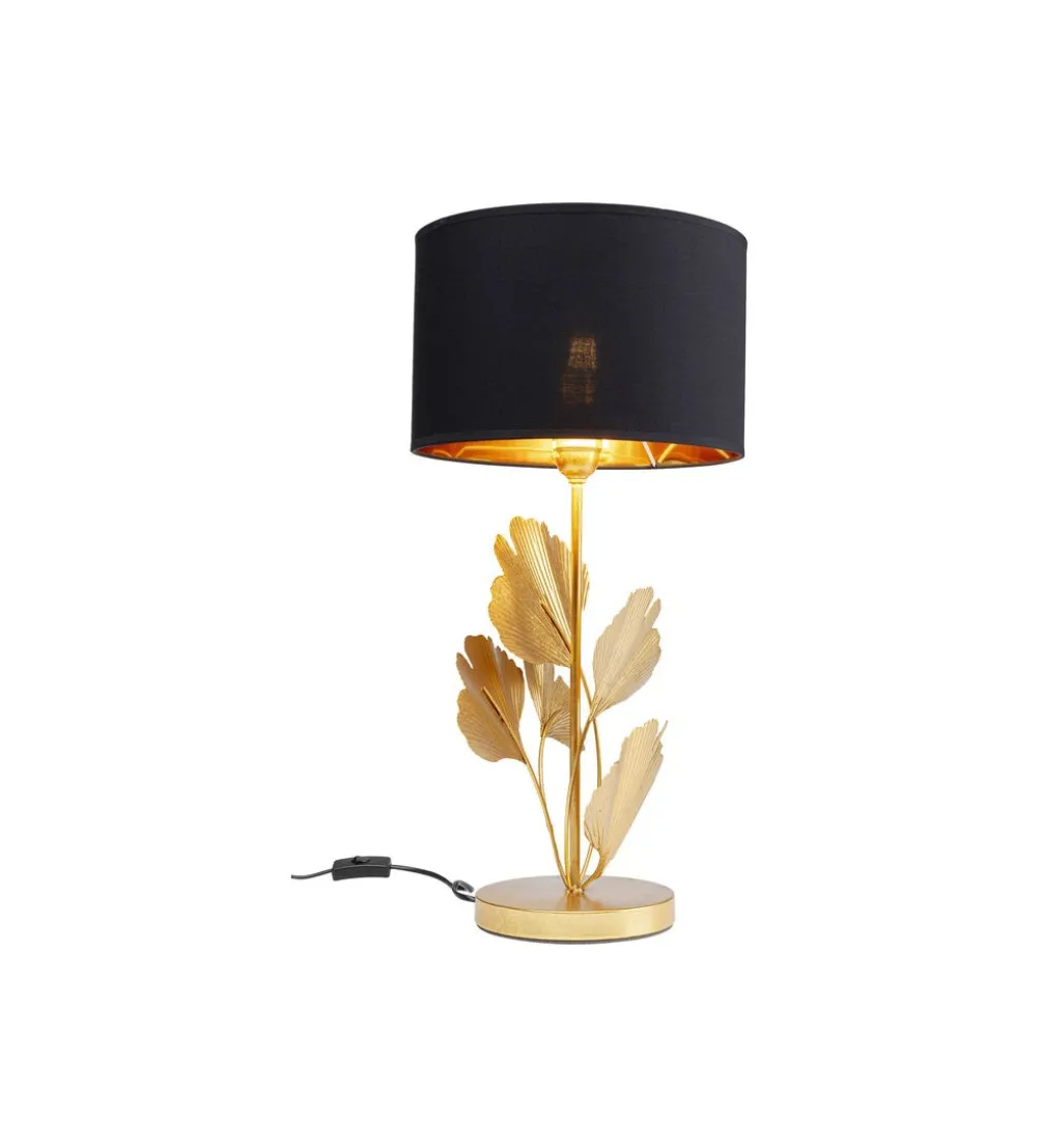 Lampa stołowa FLORES 62 cm złota