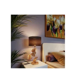 Lampa stołowa FLORES 62 cm złota