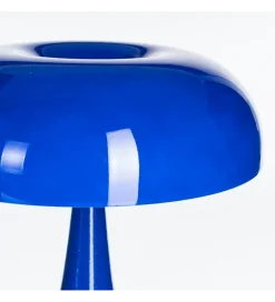 Lampa stołowa GARNEMA 25 cm niebieska