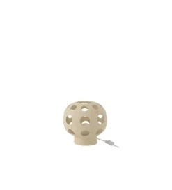 Lampa stołowa GLOBE 25 cm beżowa