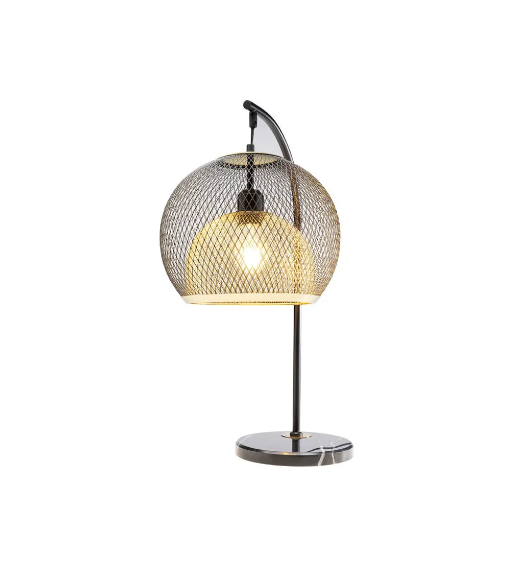 Lampa stołowa GRATO 62 cm czarna