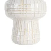 Lampa stołowa ILUMINA 41 cm ceramika biała