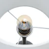 Lampa stołowa KESAMON 65 cm czarnobiała