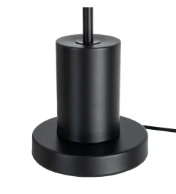 Lampa stołowa KESAMON 65 cm czarnobiała