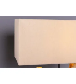 Lampa stołowa KORA 50 cm beżowa