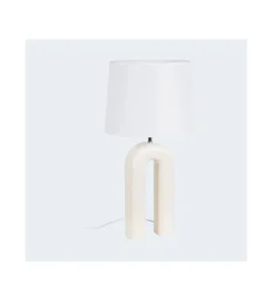 Lampa stołowa LACADO kremowa