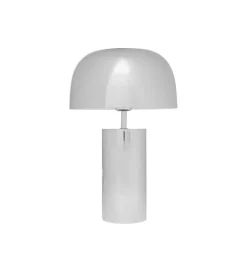 Lampa stołowa LOUNGRY 38 cm srebrna