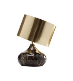 Lampa stołowa MAMO DELUXE 38 cm złota