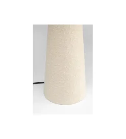 Lampa stołowa MARLEEN 60 cm boucle beżowa