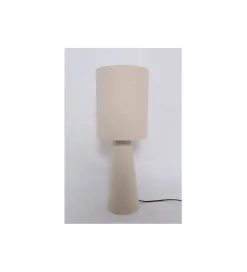 Lampa stołowa MARLEEN 60 cm boucle beżowa