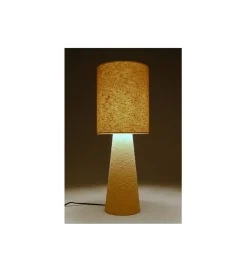 Lampa stołowa MARLEEN 60 cm boucle beżowa